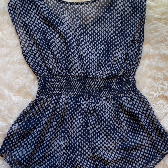 Rumors Blue Cami Top Minimalistcore Softcore Clean Girl Aesthetic Casual Sz‎ L - Picture 3 of 8